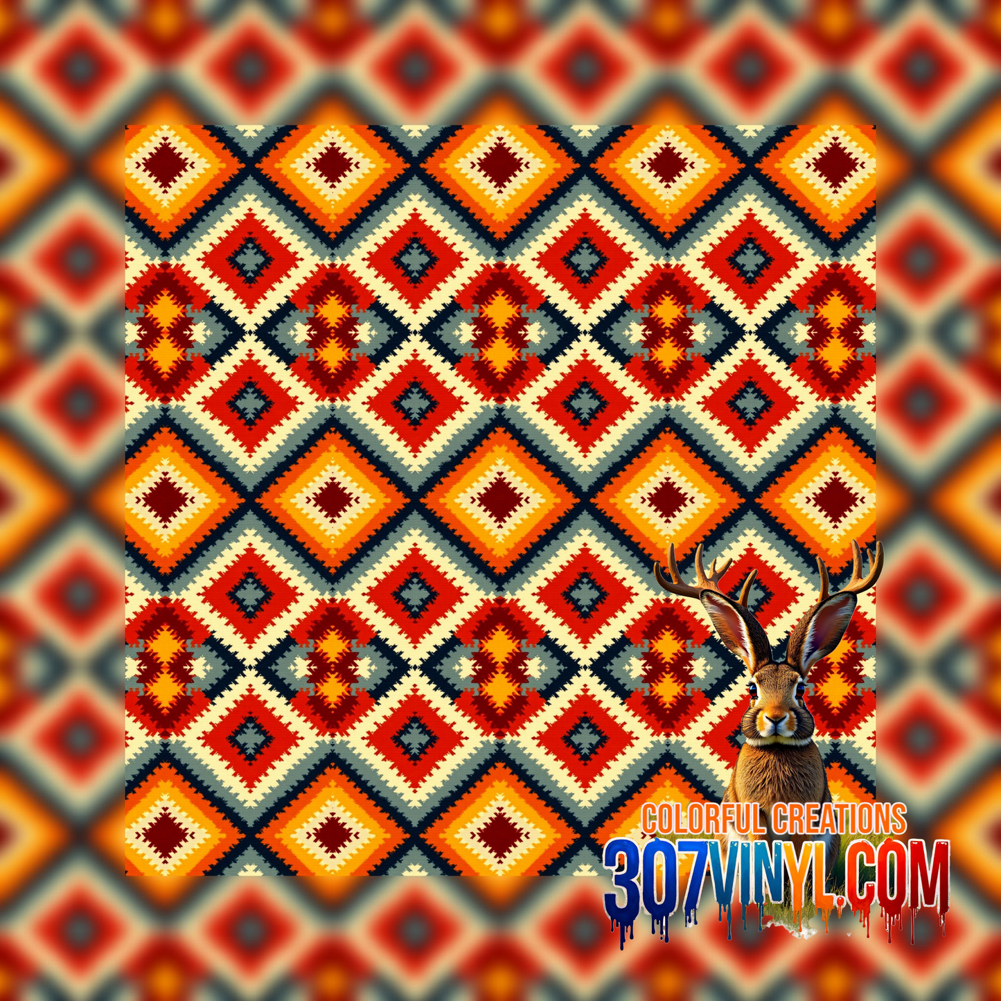 Native American Pattern Vinyl