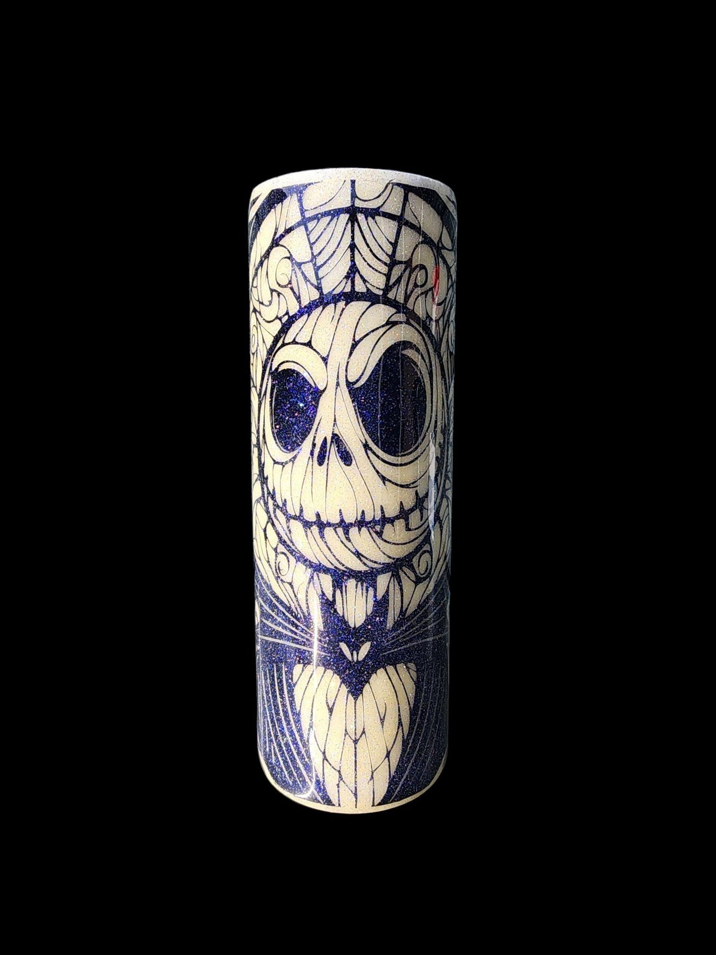 30oz Glitter Jack Glow in the Dark Tumbler WYSIWYG