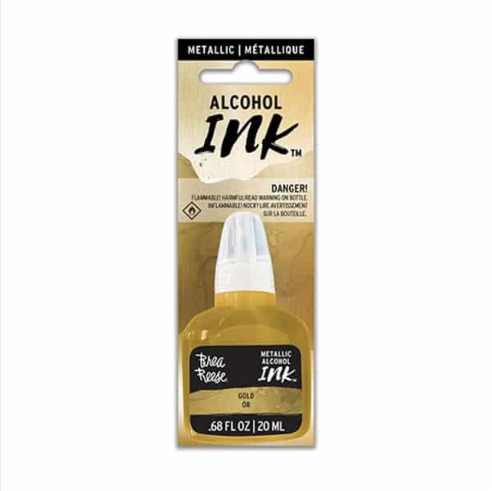 Metallic Gold Alcohol Ink
