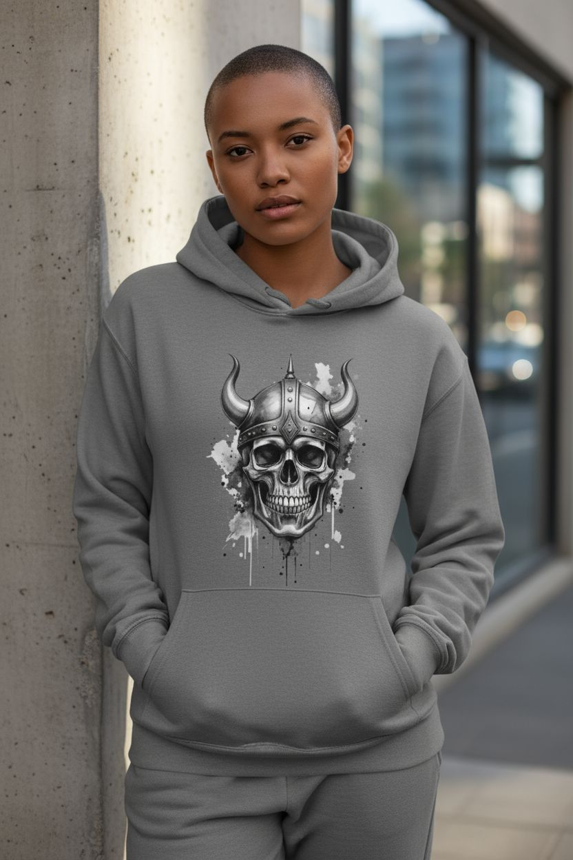 Viking Skull Hoodie