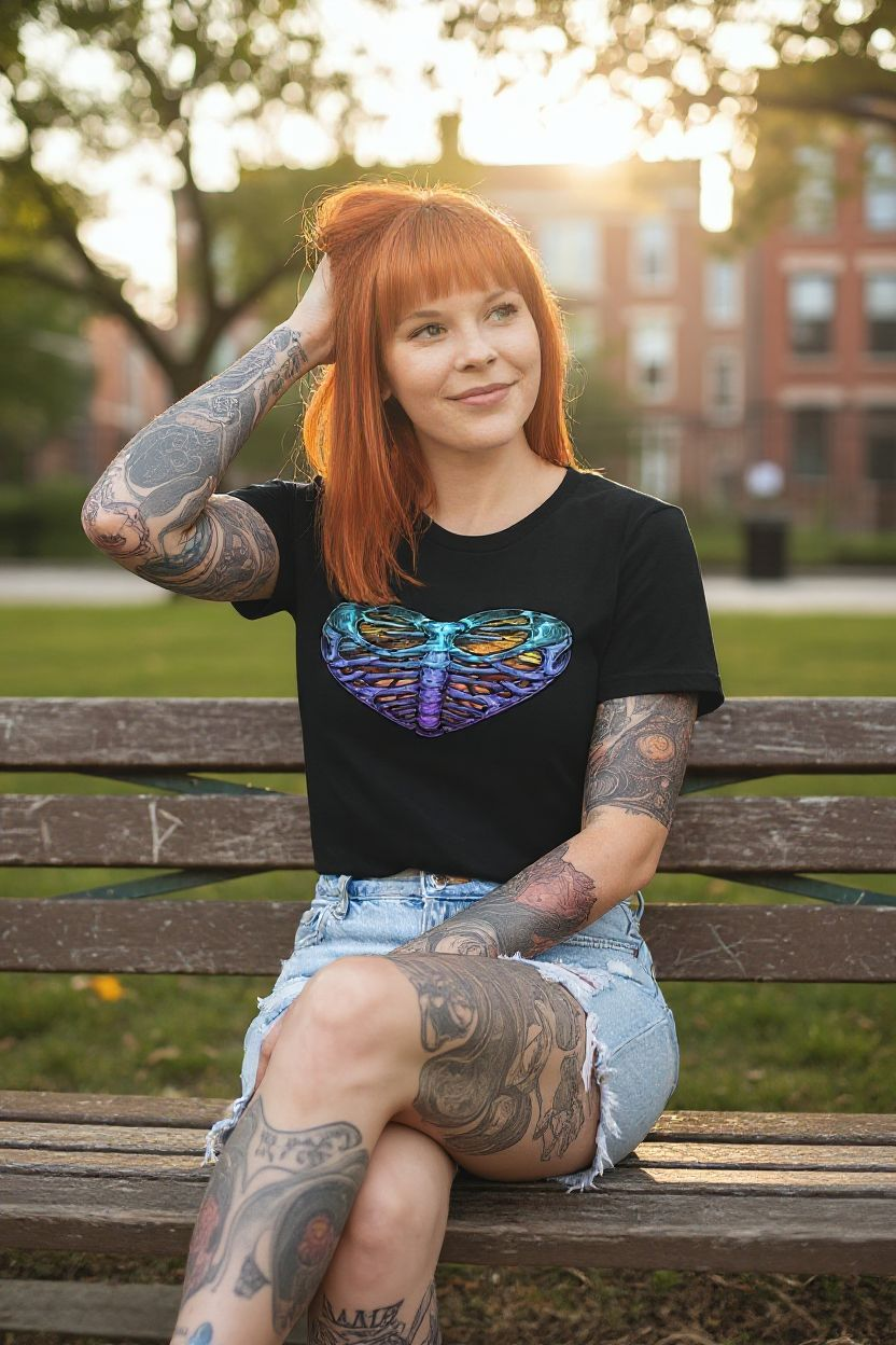 Ribcage Heart T-Shirt