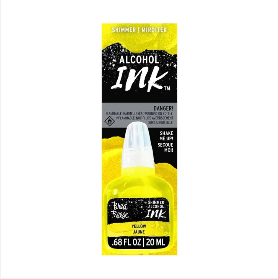 Shimmer Yellow Alcohol Ink