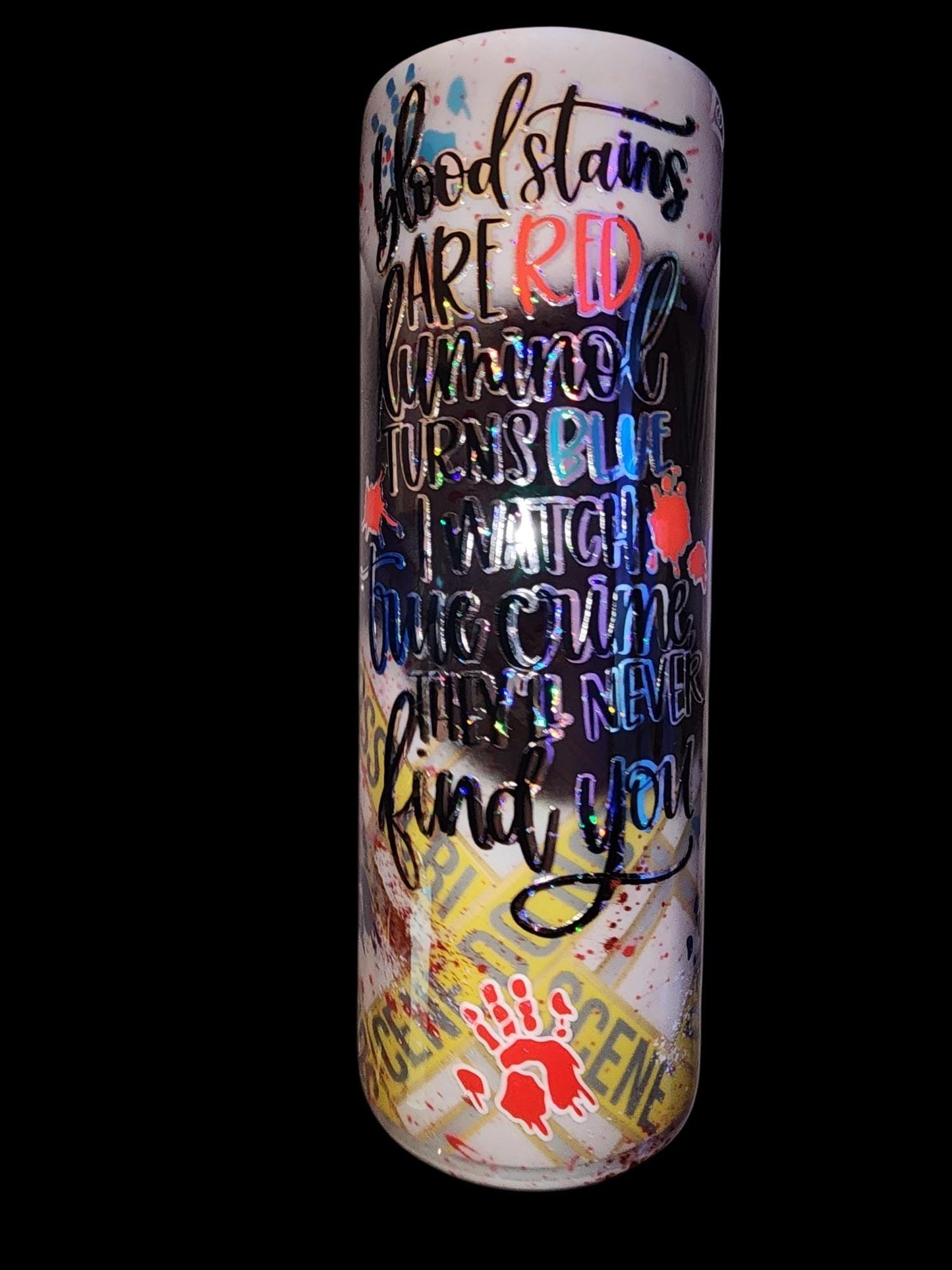 20oz True Crime Color Change Tumbler WYSIWYG