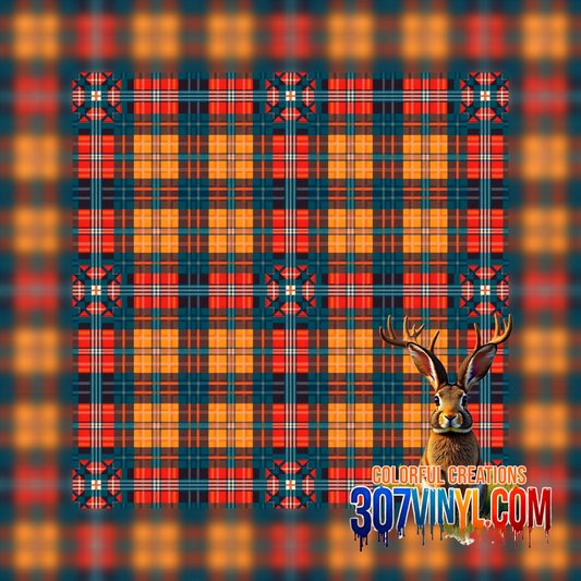 Plaid Pattern Vinyl