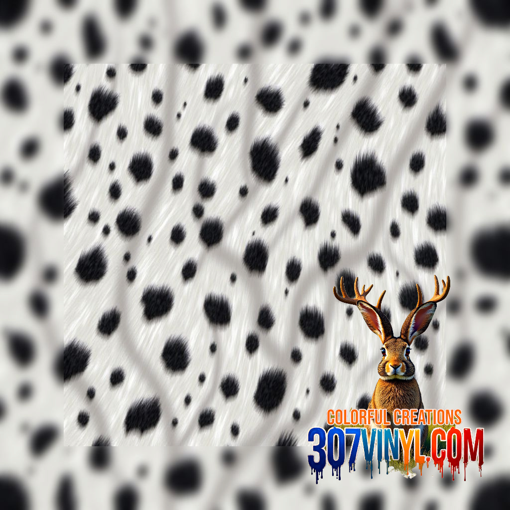 Dalmation Print Pattern Vinyl