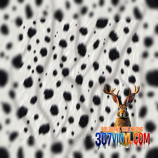 Dalmation Print Pattern Vinyl