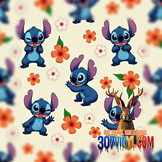 Stitch Pattern Vinyl