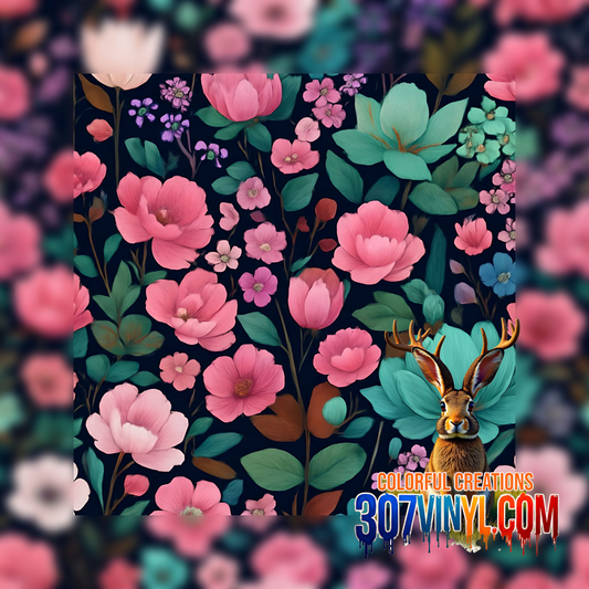 Floral Pattern Vinyl