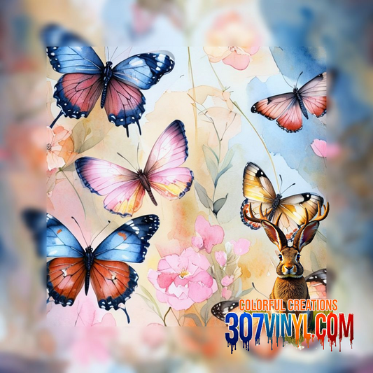 Butterfly Clear Cast Vinyl