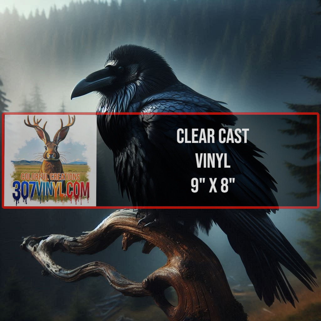 Raven Clear Cast Vinyl