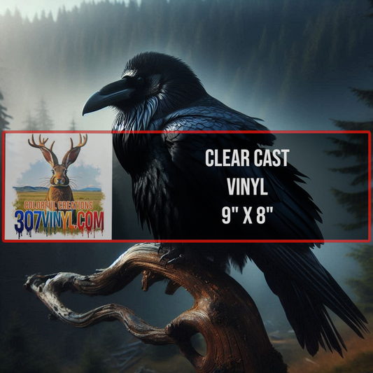 Raven Clear Cast Vinyl