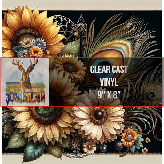 Sunflower Clear Cast Vinyl