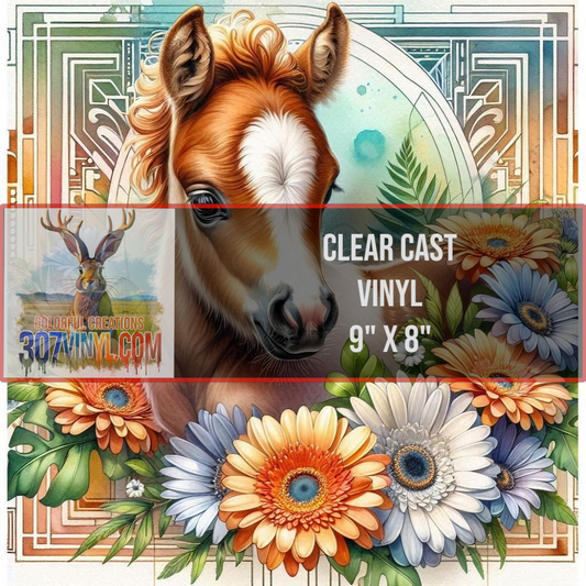 Paint Foal Clear Cast Vinyl