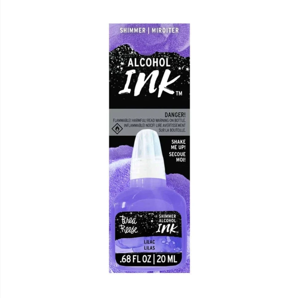 Shimmer Lilac Alcohol Ink