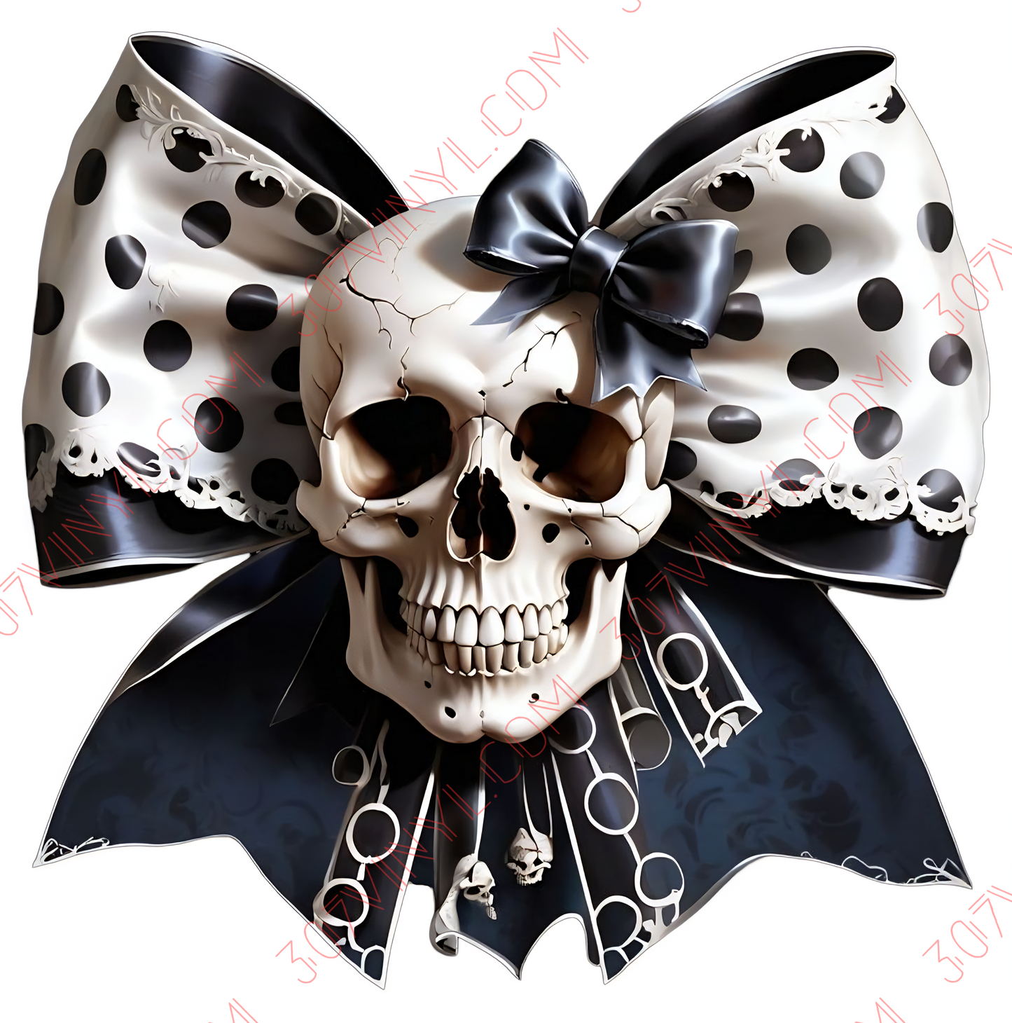 (Copy) Skull White UV DTF