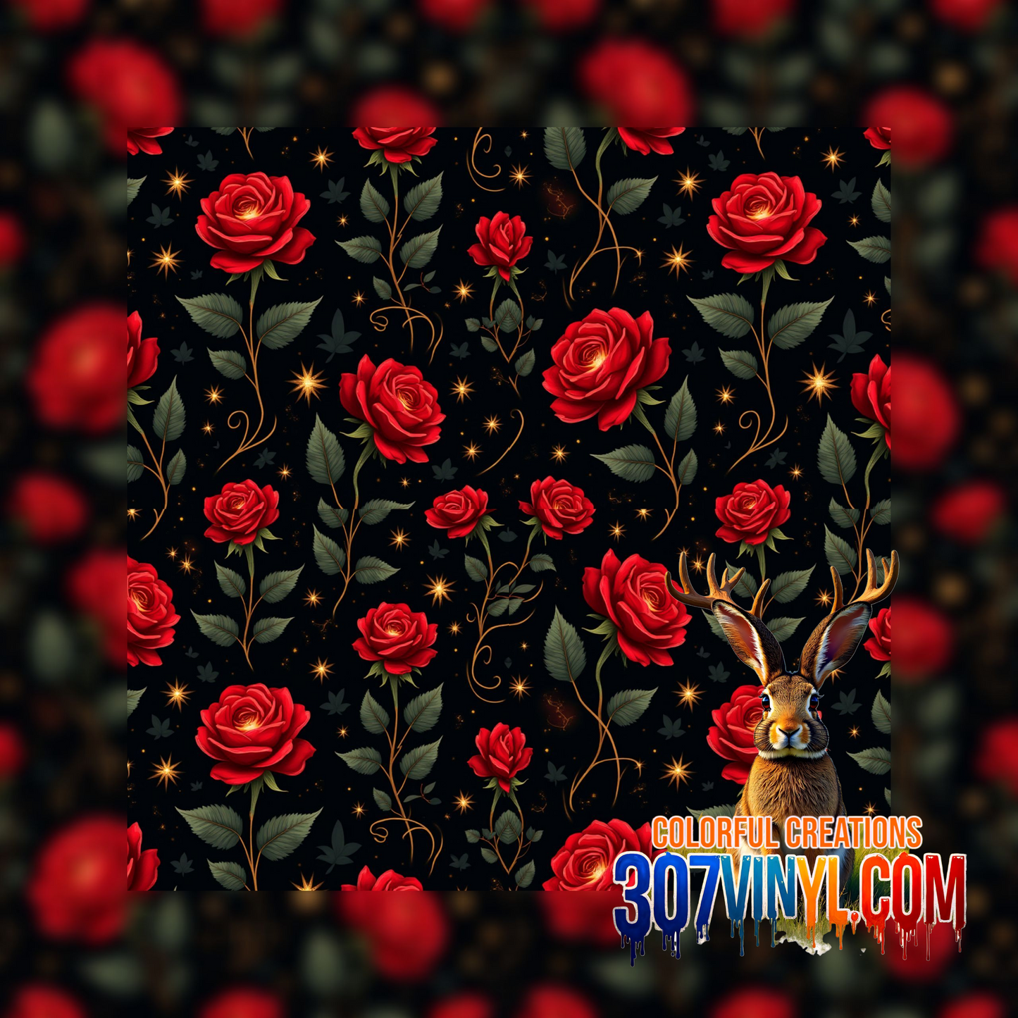 Beauty & the Besst 4 Pack Pattern Vinyl