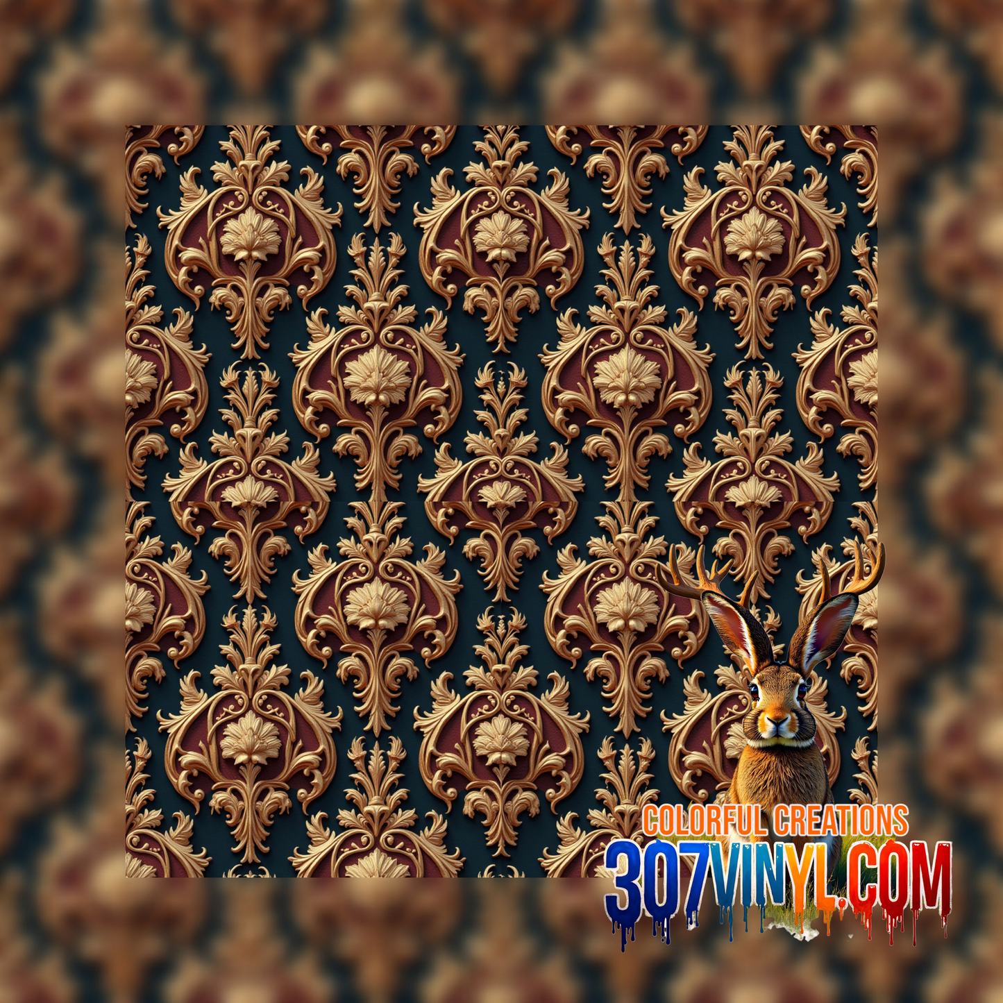 Beauty & the Besst 4 Pack Pattern Vinyl