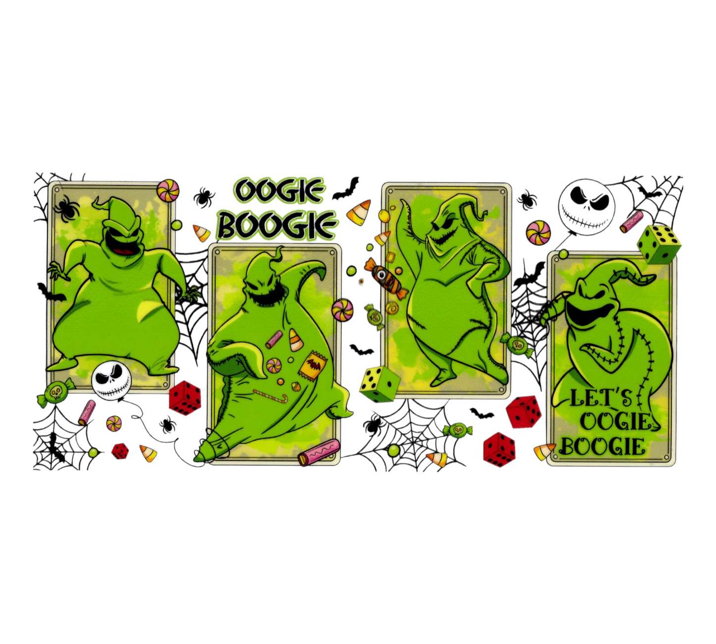 Oogie Boogie UV DTF
