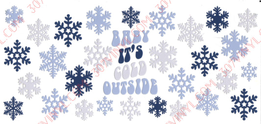 It's Cold Outside UV DTF