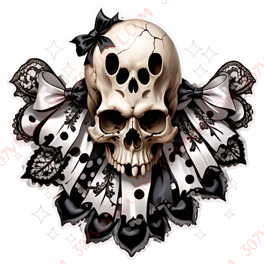 Victorian Skull 2 UV DTF