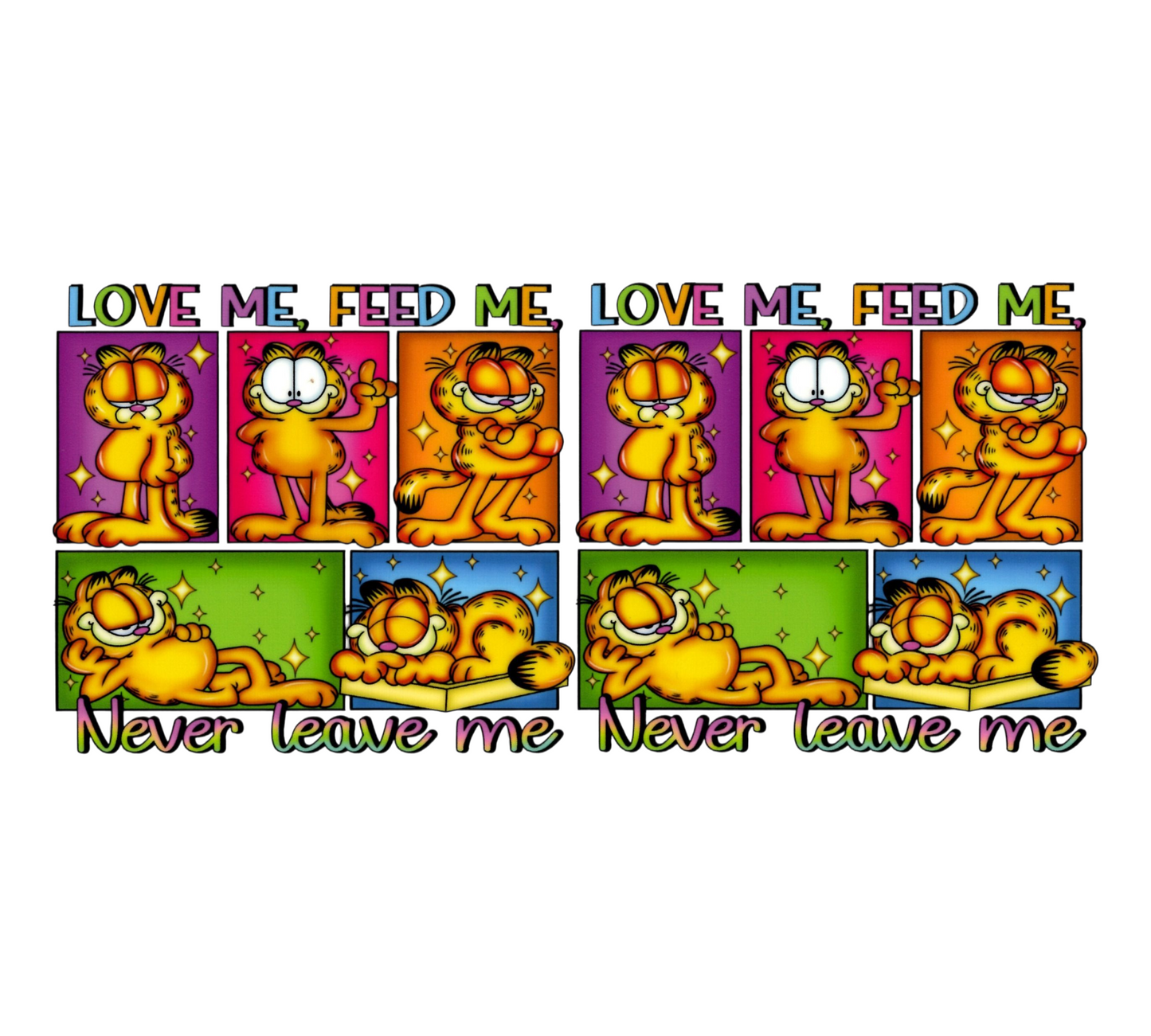 Love Me, Feed Me UV DTF