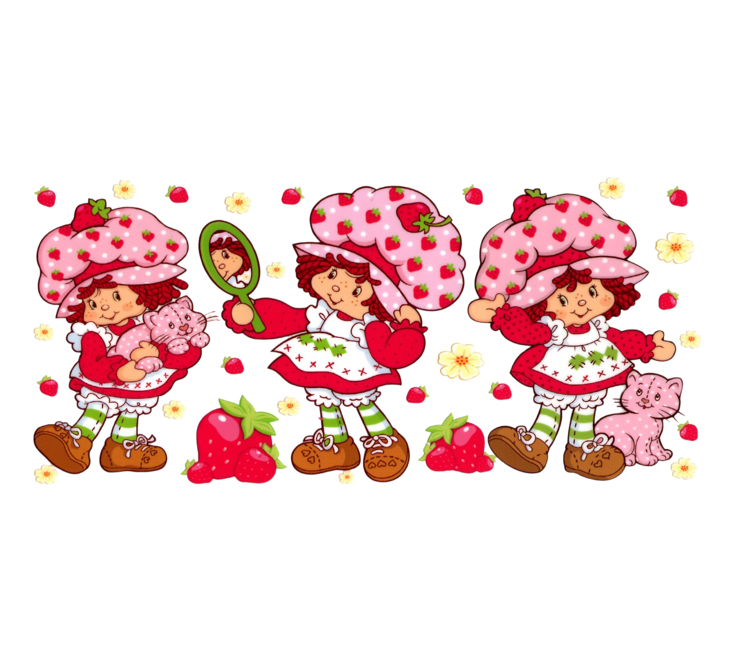 Strawberry Shortcake UV DTF